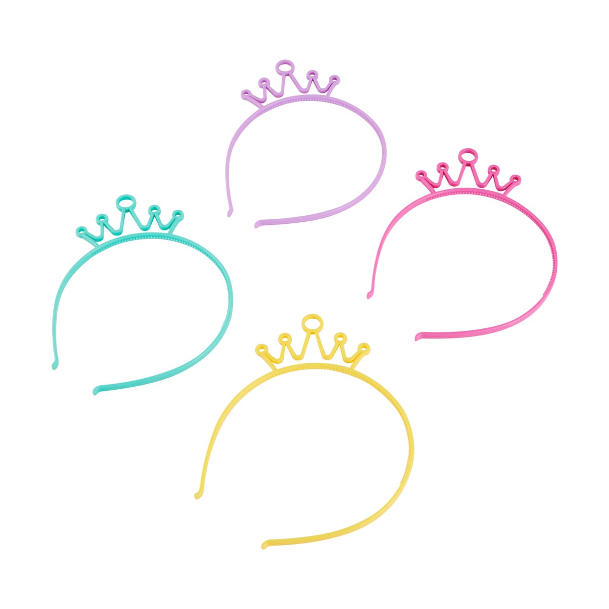 4 Piece Princess Headbands