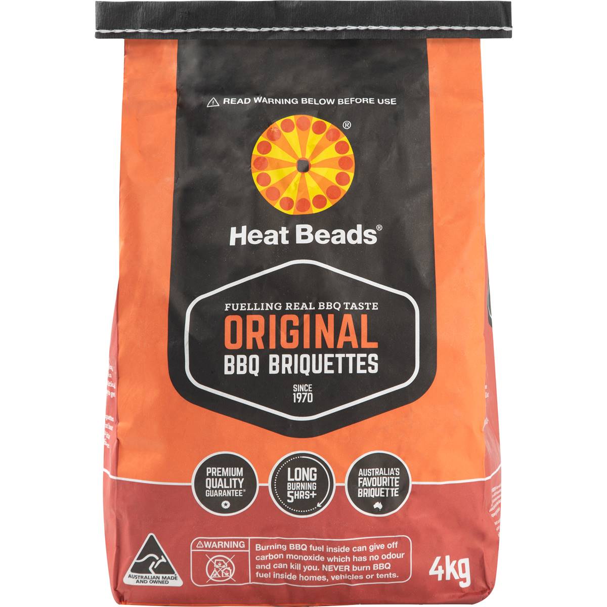 Heat Beads Original Bbq Briquettes 4kg