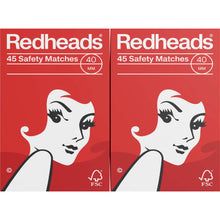 Redheads Shrink Wrapped Matches 45 Pack