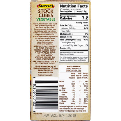 Massel Ultra Ultracubes Vegetable 105g