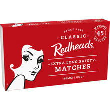 Redheads Extra Long Matches 45 Pack