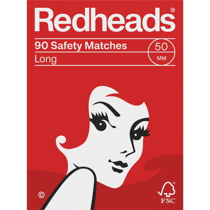 Redheads Handy Pack Matches 3 x90 Pack