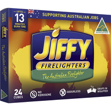 Jiffy Bbq Accessory Fire Lighters Economy 24 Pack