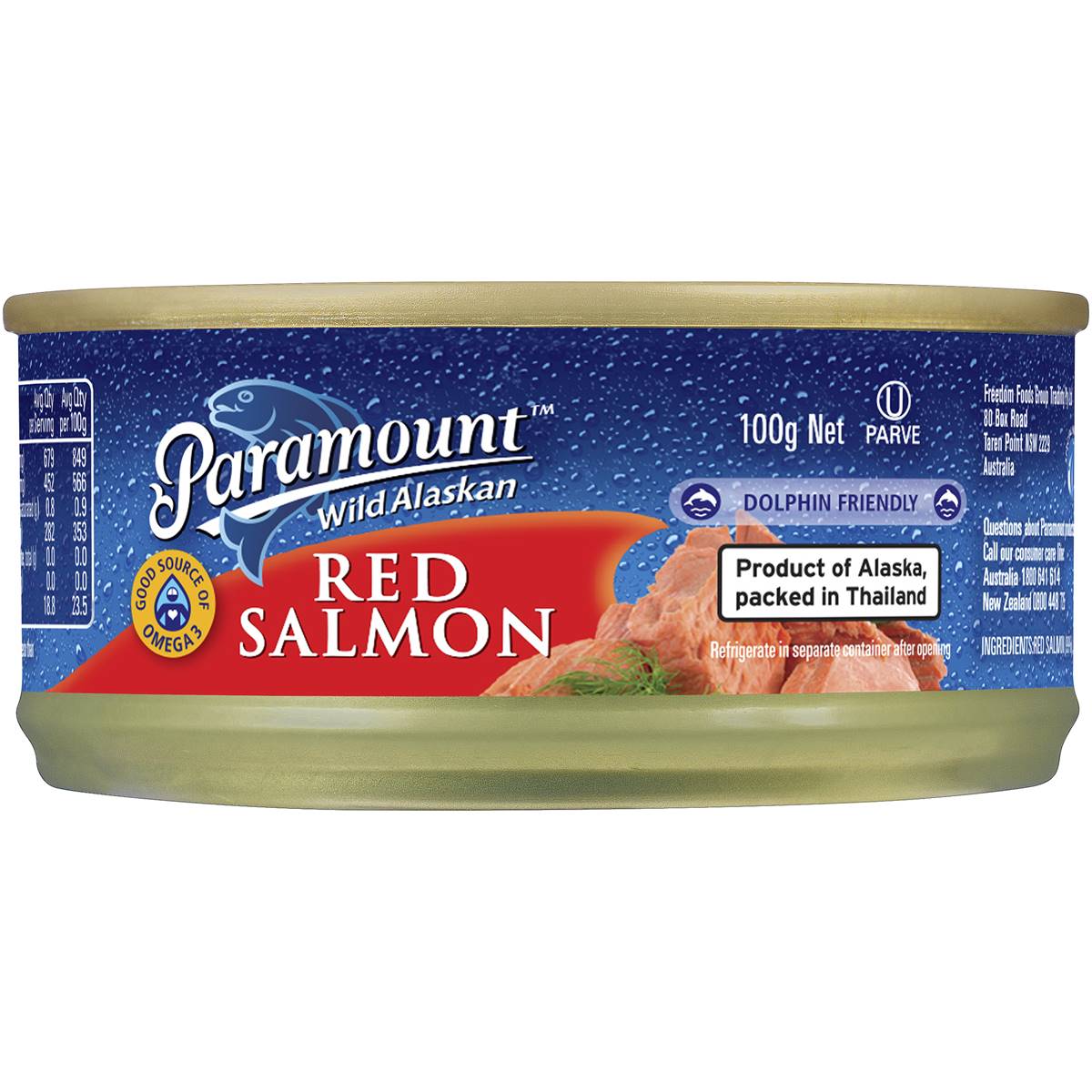 Paramount Red Salmon 100g