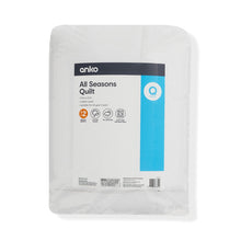 Medium Warmth All Seasons Quilt - Queen Bed, White