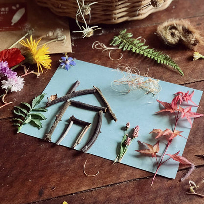 Our Earth Life Nature Print Kit Sun Printing Paper Nature Play Art and craft for kids 3yrs+