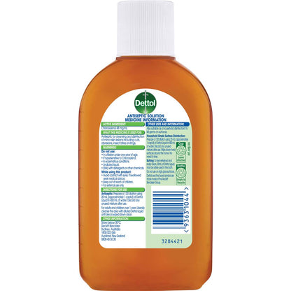 Dettol Antiseptic Antibacterial Disinfectant Liquid 250ml