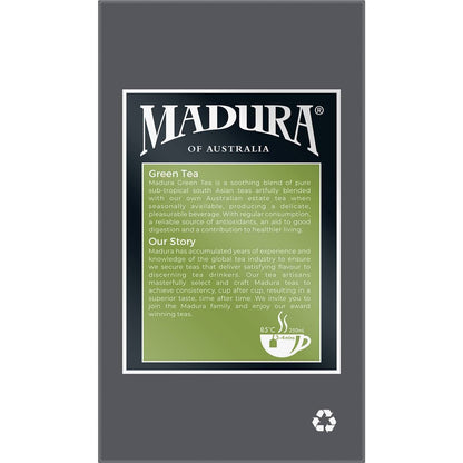 Madura Green Tea Bags 50 Pack 75g