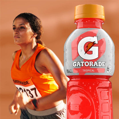 Gatorade Sports Drinks Tropical Electrolyte Hydration Bottle 600ml