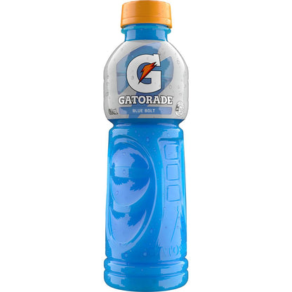 Gatorade Sports Drinks Blue Bolt Electrolyte Hydration Bottle 600ml