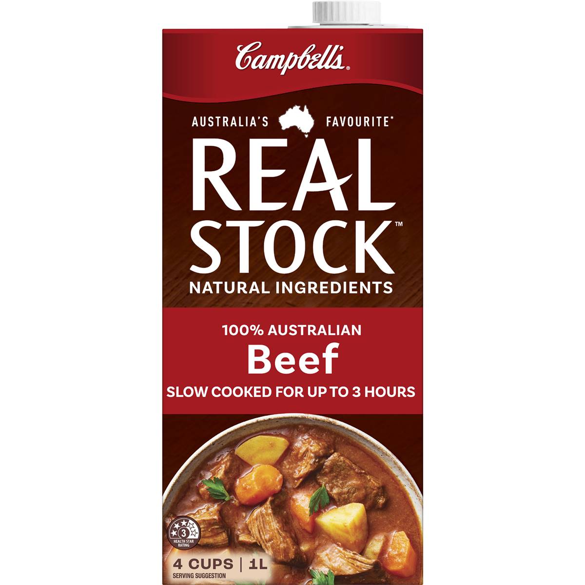 Campbell's Real Stock Beef Liquid Stock 1l