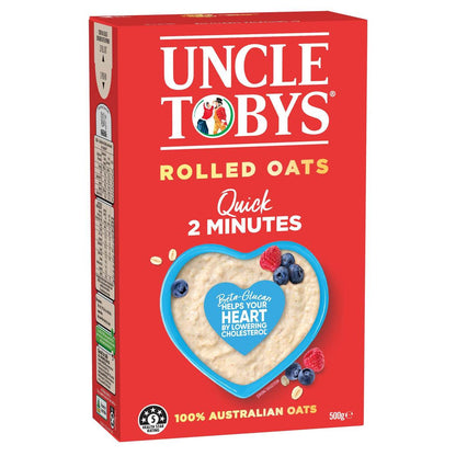 Uncle Tobys Oats Quick Oats Porridge Porridge 500g