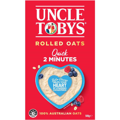 Uncle Tobys Oats Quick Oats Porridge Porridge 500g