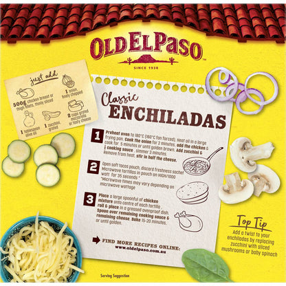 Old El Paso Enchilada Dinner Kit 520g