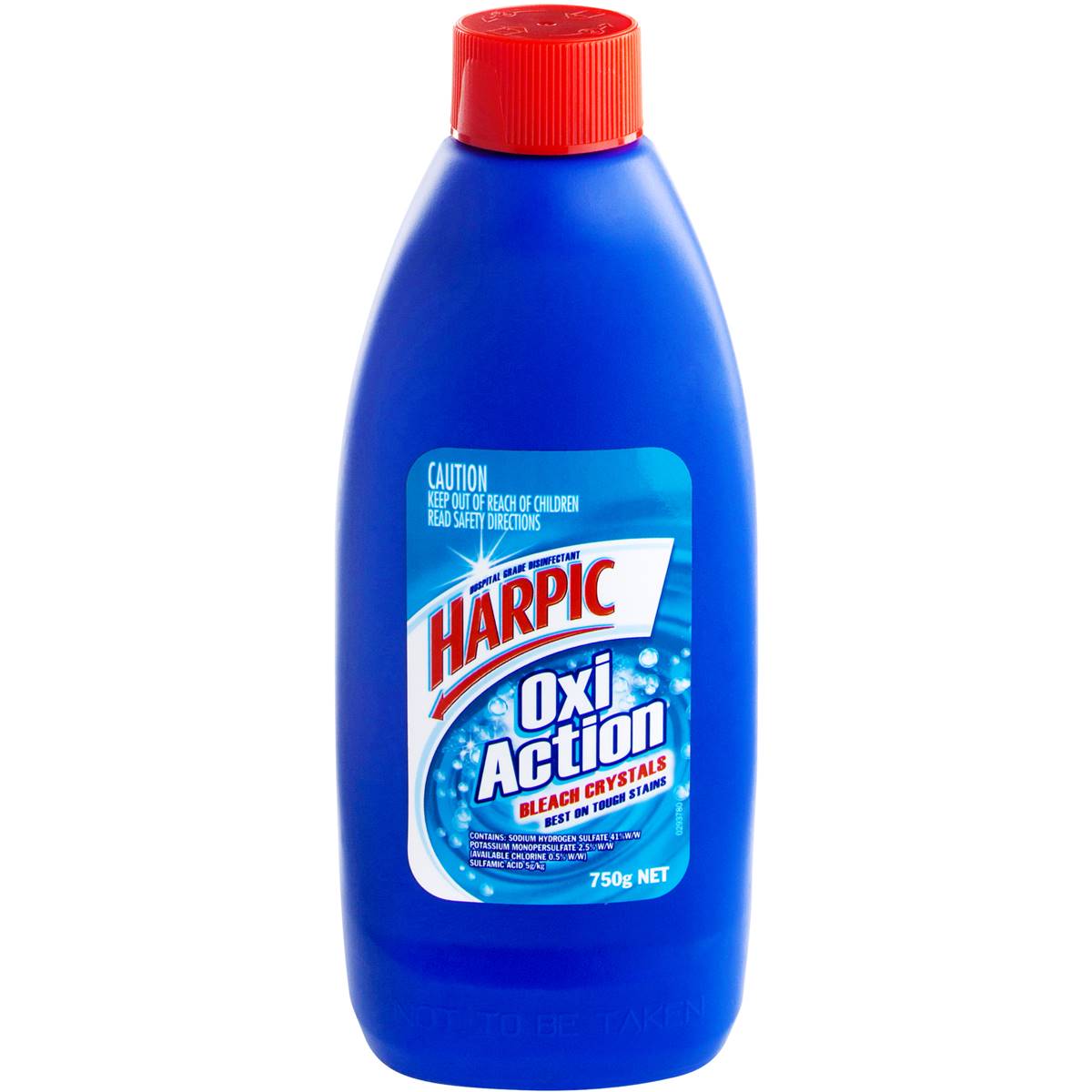 Harpic Oxy Action Toilet Cleaner Bleach Crystals 750g