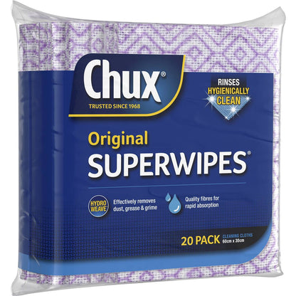 Chux Original Superwipes 20 Pack