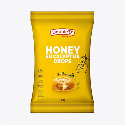 Double 'D' Eucalyptus & Honey Drops 150G