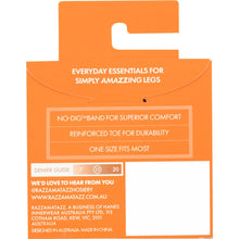 Razzamatazz Knee Hi Pantyhose Natural One Size 2 Pack