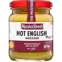 MasterFoods Hot English Mustard 175g