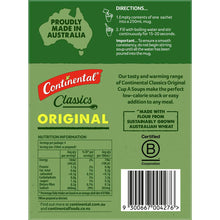 Continental Classics Cup a Soup Original Chicken Noodle 40g