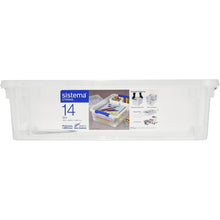 Sistema Storage Container With Lid 14l Assorted Each