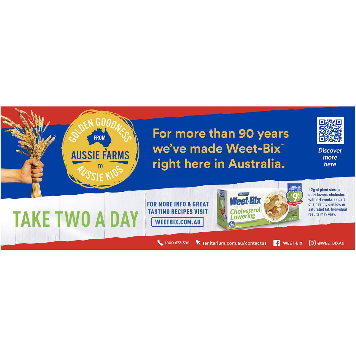 Weet-Bix Breakfast Cereal 375g