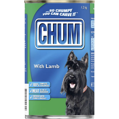 Chum Adult Dog Food Lamb 1.2kg