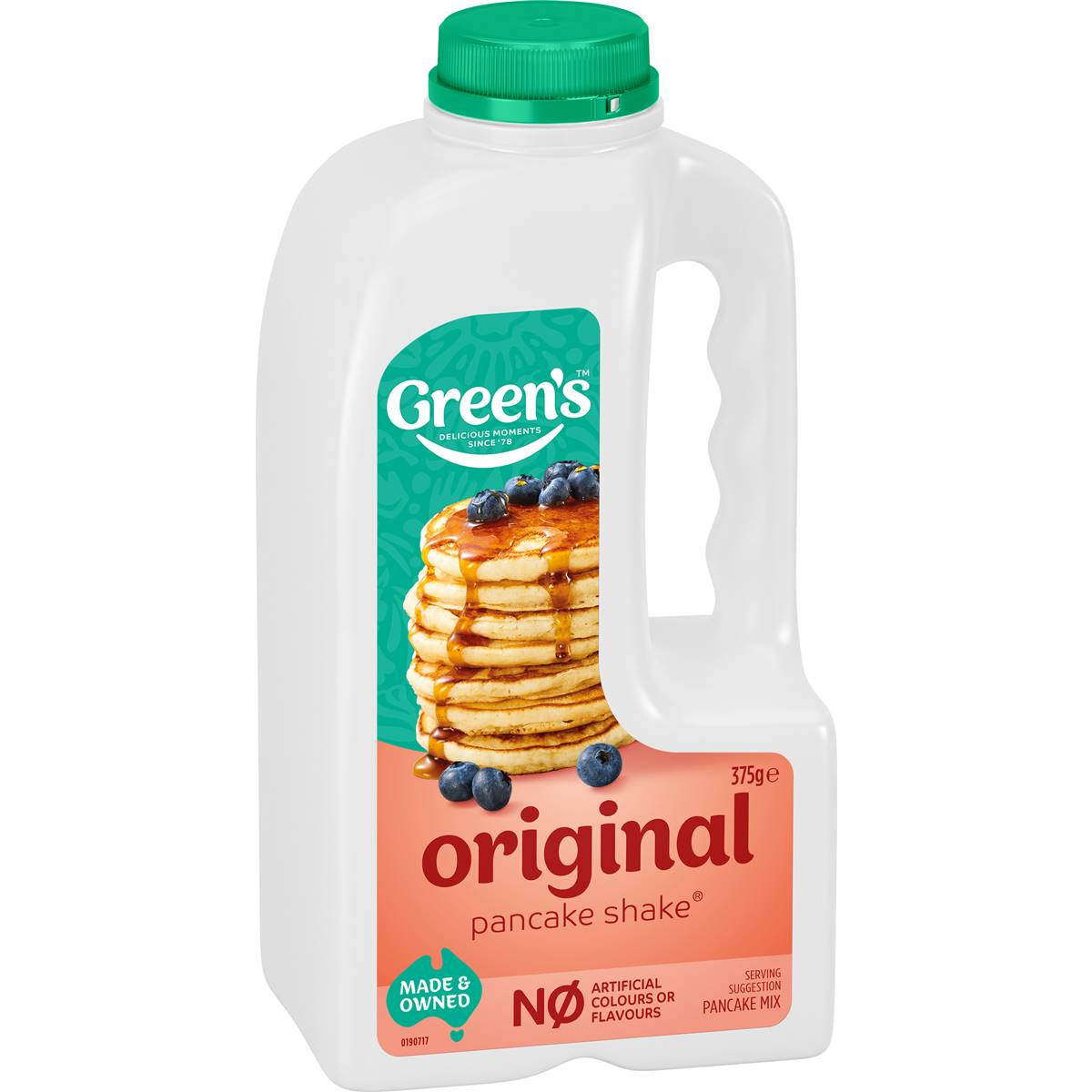 Green's Pancake Mix Original Shake 375g