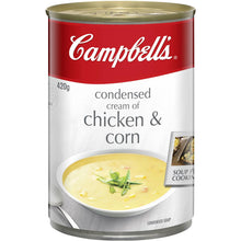 Campbell's Condensed Soup Cream Of Chicken & Corn 420g