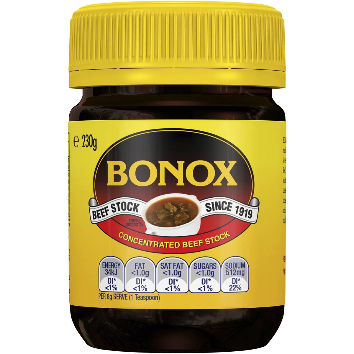 Bonox Beef Stock Paste Extract 230g