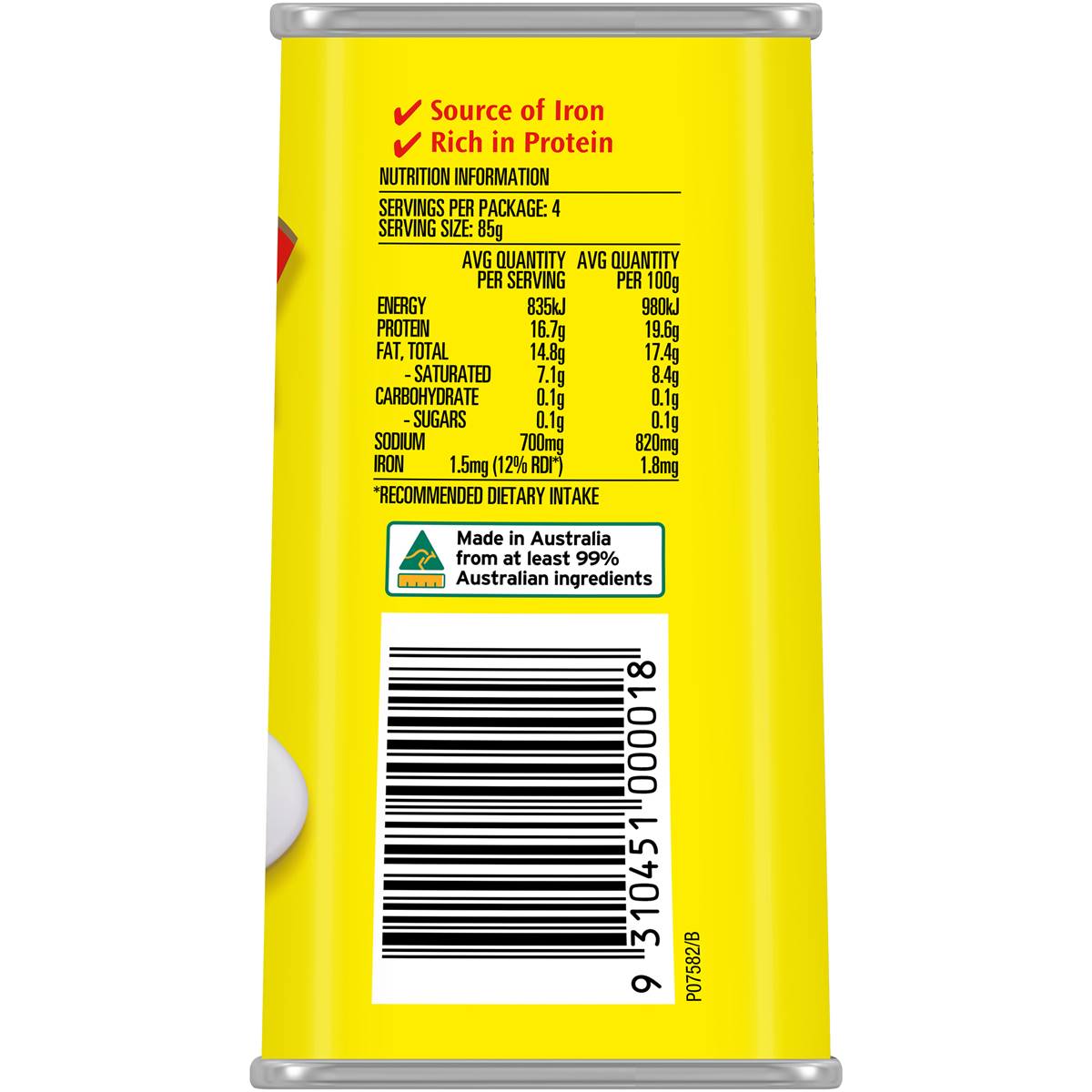 Hamper Corned Beef Original Canned Meat 340g