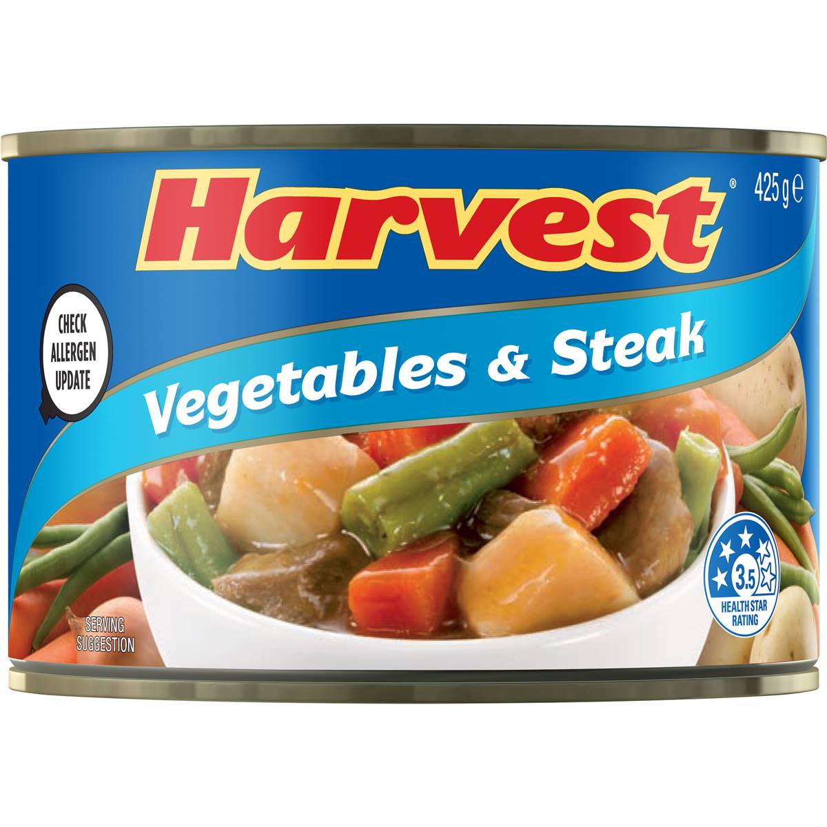 Harvest Beef Steak Vegetables 425g