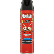 Mortein Fast Knockdown Odourless Crawling Insect Spray 350g