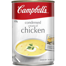 Campbell's Condensed Soup Cream Of Chicken 420g