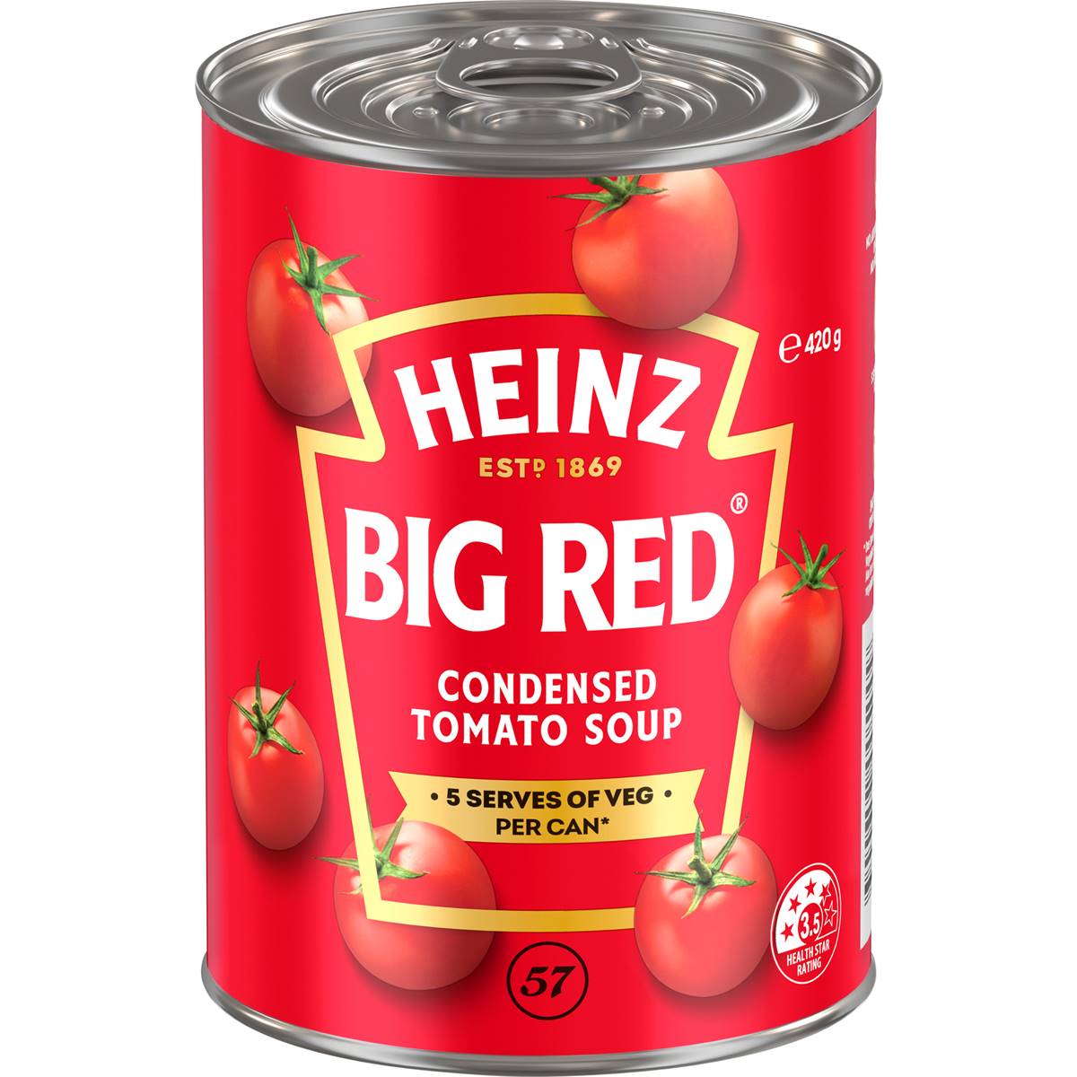 Heinz Big Red Condensed Tomato Soup 420g