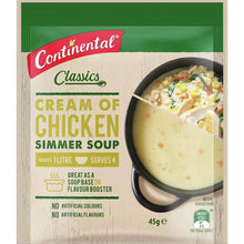 Continental Simmer Soup Cream Of Chicken 45g
