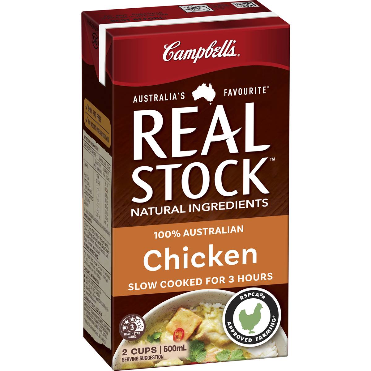 Campbell's Real Stock Chicken Liquid Stock 500ml