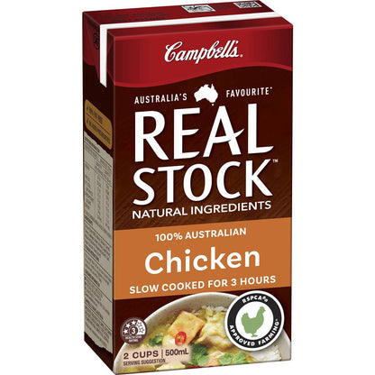 Campbell's Real Stock Chicken Liquid Stock 500ml