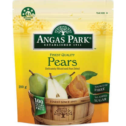 Angas Park Dried Pears 200g