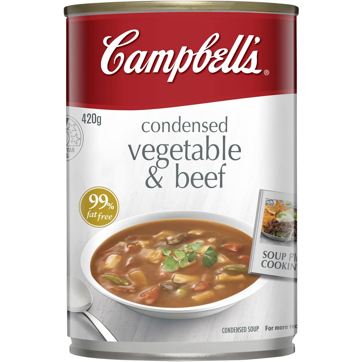 Campbell's Condensed Soup Vegetable & Beef 420g