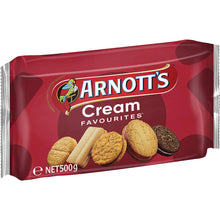 Arnotts Arnott's Cream Favourites Assorted Biscuits 500g
