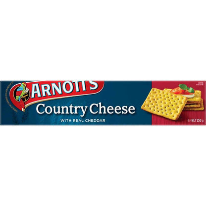 Arnotts Country Cheese Crackers 250g