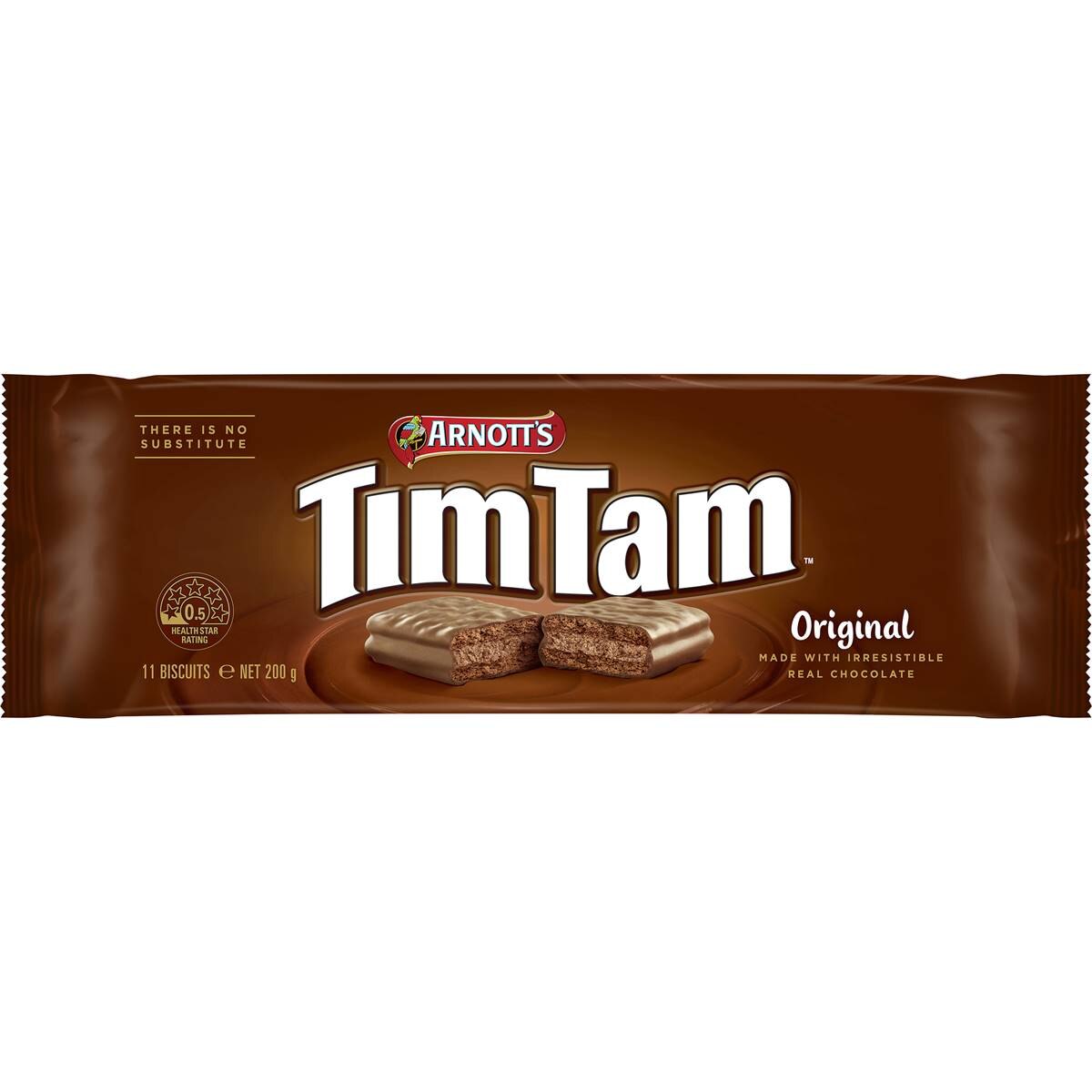Arnotts Tim Tam Original Chocolate Biscuits 200g