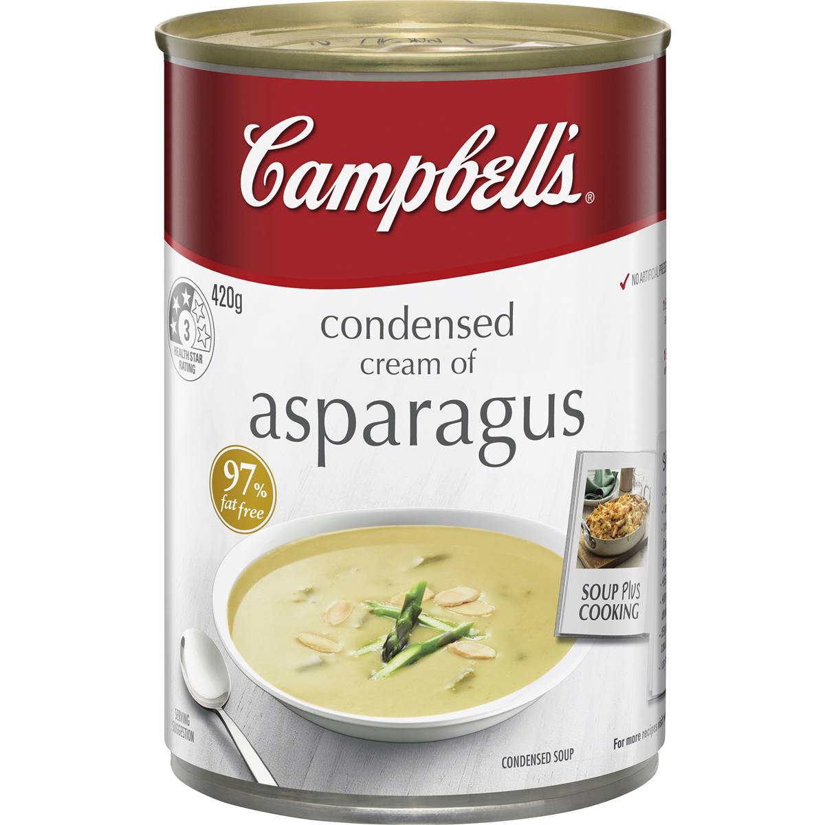 Campbell's Condensed Soup Cream Of Asparagus 420g