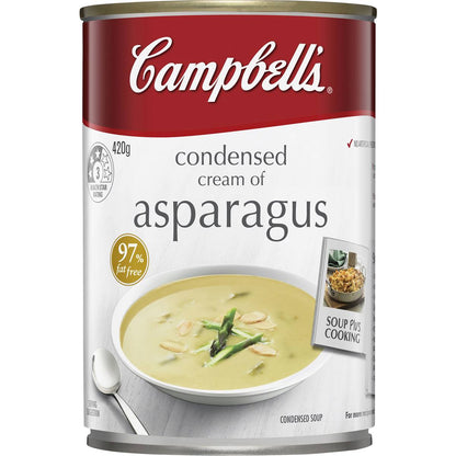 Campbell's Condensed Soup Cream Of Asparagus 420g