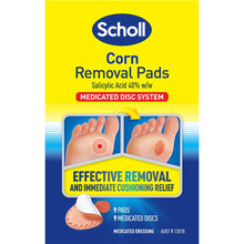 Scholl Corn Removal Pads 9 Pack
