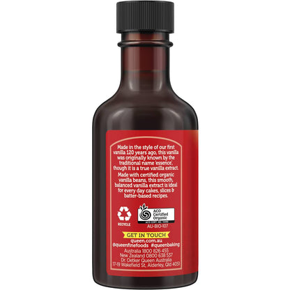 Queen Organic Vanilla Extract 100ml