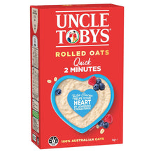 Uncle Tobys Oats Quick Rolled Oats Porridge 1kg
