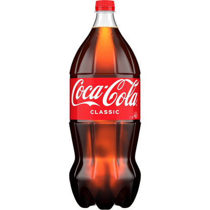 Coca-Cola Classic Soft Drink Bottle 2l