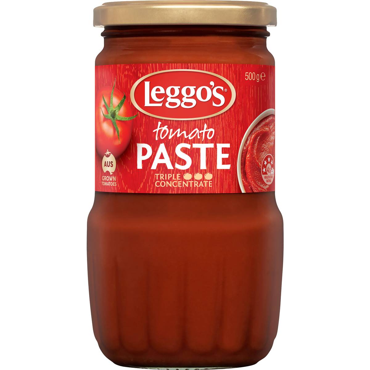 Leggo's Australian Grown Tomato Paste Triple Concentrate 500g